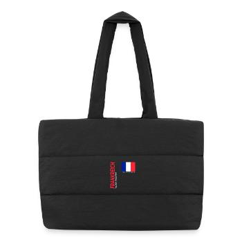 Saint-Tropez - Puffer-Einkaufstasche - Schwarz - Vorne
