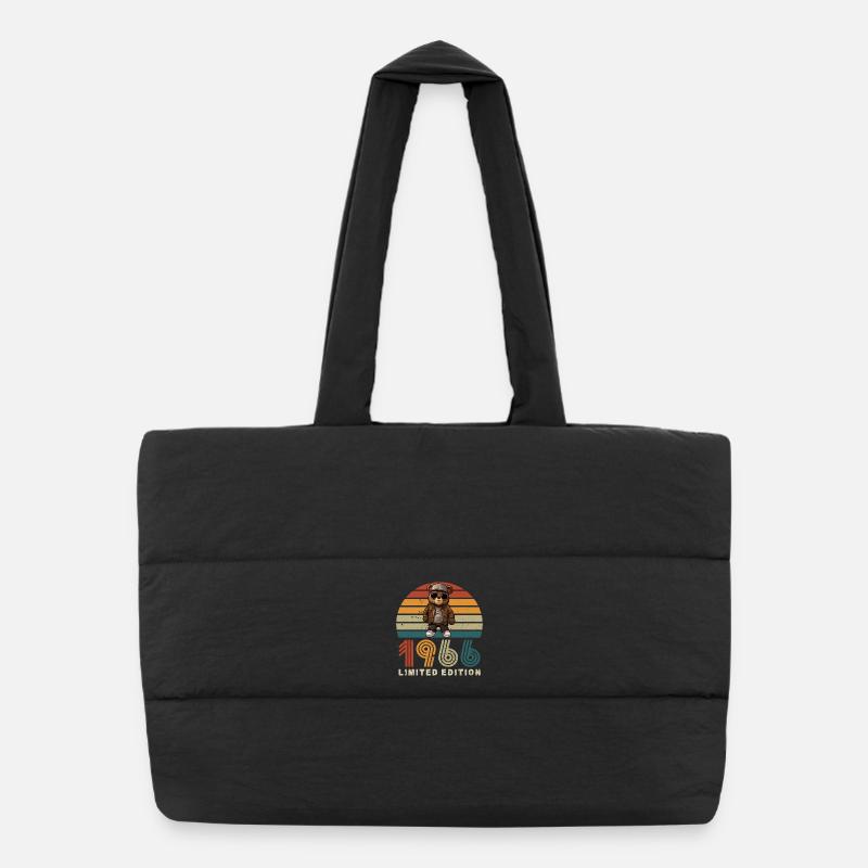 Édition limitée 1966 année de construction anniversaire vintage Sac shopping matelassé