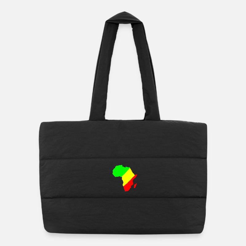 afrique Sac shopping matelassé