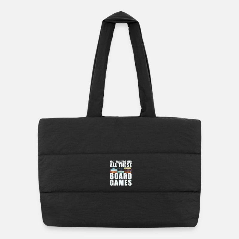 Jeux de société Drôle de dicton Sac shopping matelassé