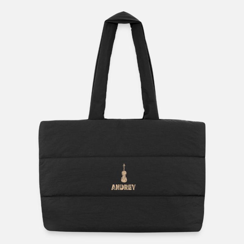 Geschenk für Andrey Puffer-Einkaufstasche