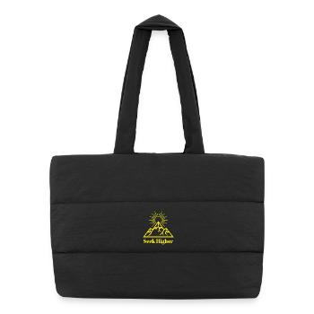 Seek Higher Summit Glow - Puffer Shopping Bag - black - Front