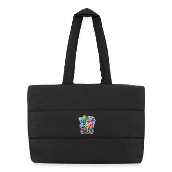 Lab Crew 2026: Comic Strip Lab Team - Puffer Shopping Bag - black - Front