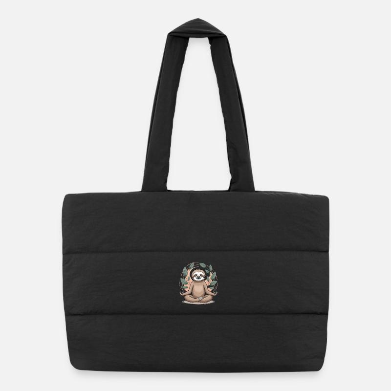 Méditation Zen Paresseuse Sac shopping matelassé