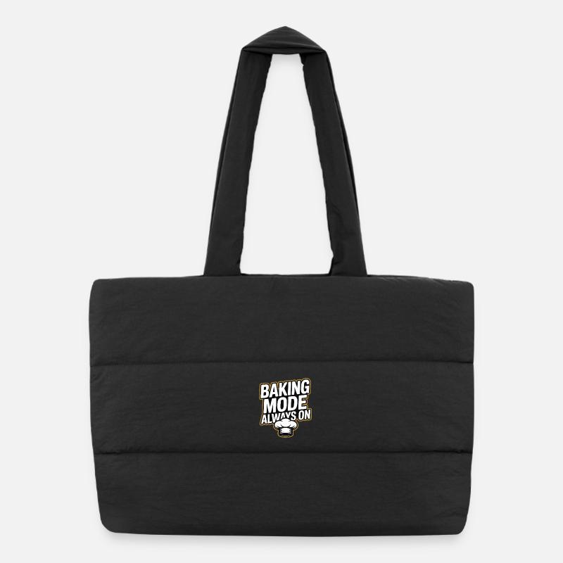 Baking Mode - Baking Mode Always On Puffer Shopping Bag