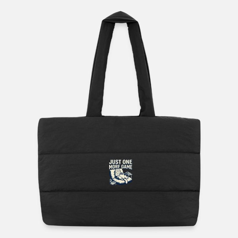 Juste une dernière partie de salon des chats Sac shopping matelassé