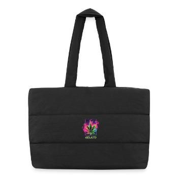 Gelato - Puffer Shopping Bag - black - Front