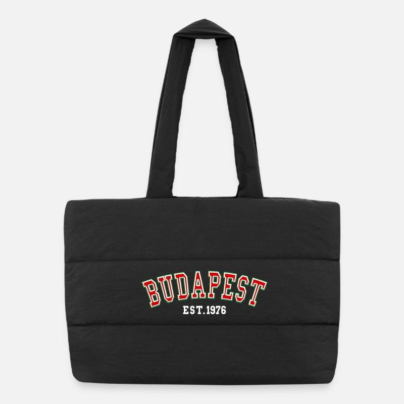 Budapest fondée en 1976 Sac shopping matelassé