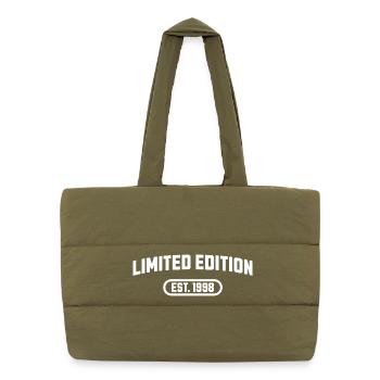 Limited Edition 1998 Geburtstag - Puffer-Einkaufstasche - safari Green - Vorne