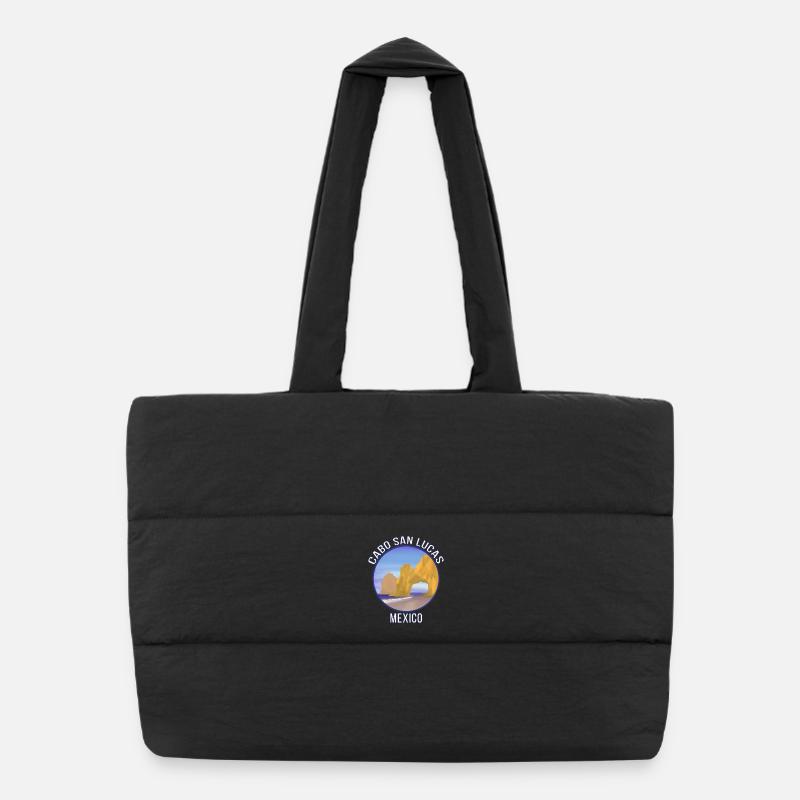 Cabo San Lucas Mexiko Los Arcos Puffer-Einkaufstasche