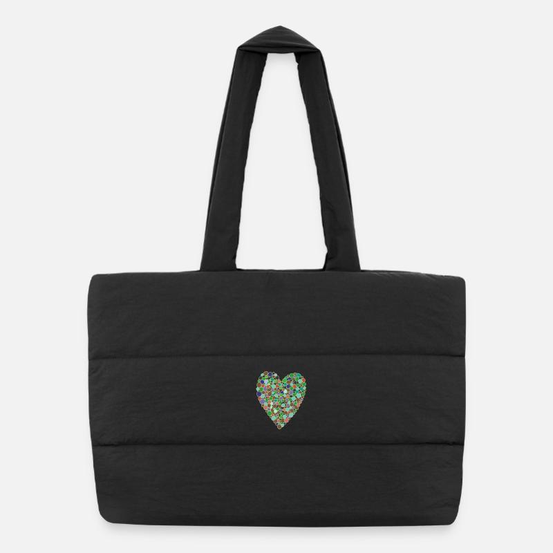 Sac shopping matelassé