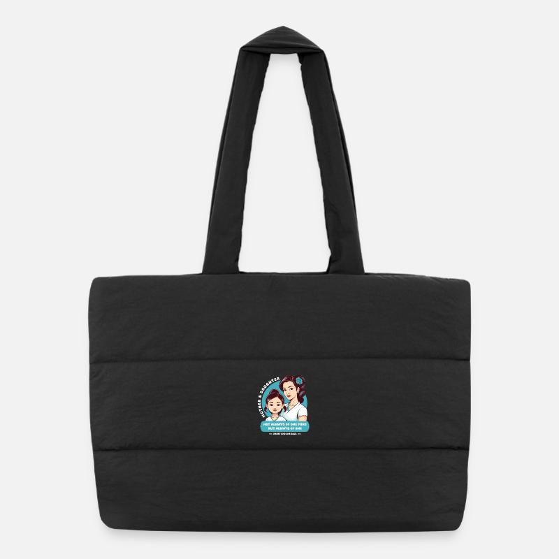 Mère et fille Sac shopping matelassé