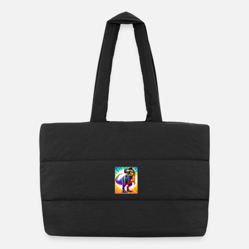 dinosaur Puffer Shopping Bag