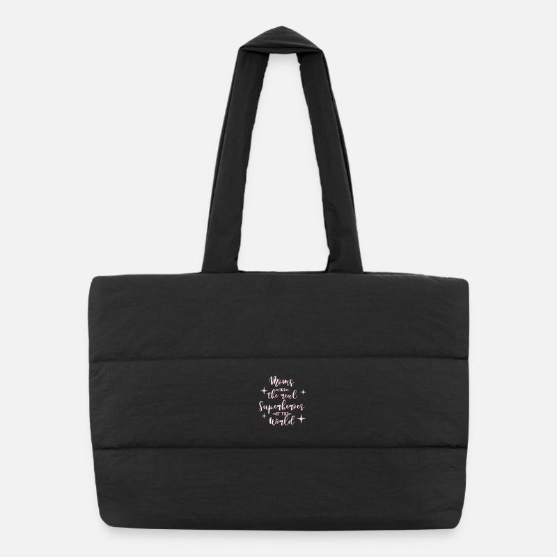 Maman mère Sac shopping matelassé