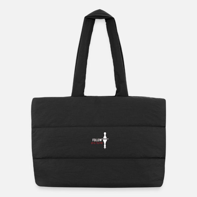 Échecs Sac shopping matelassé