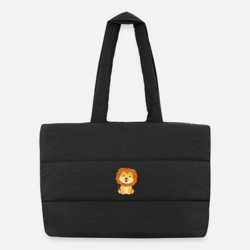 Lion Sac shopping matelassé