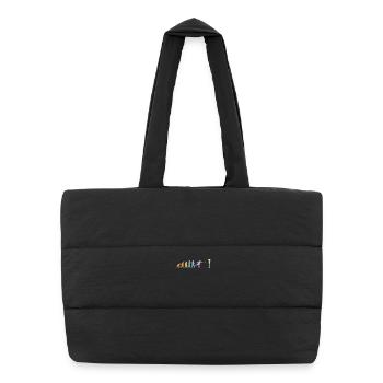 Discgolf Evolution Disc Golf Discgolfer - Sac shopping matelassé - noir - Devant
