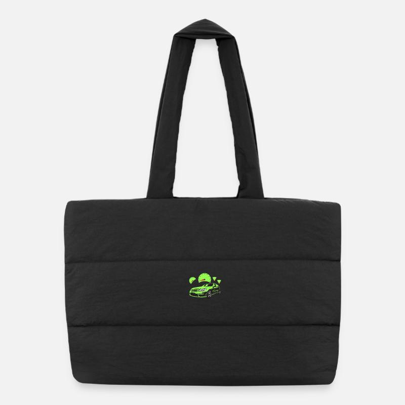 Car Tuning Speedometer Auto Automobile Raser PS Rally Puffer Shopping Bag