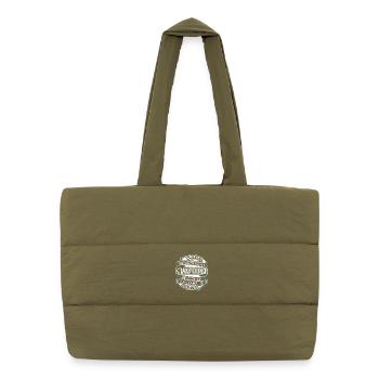 Kranführer - Puffer-Einkaufstasche - safari Green - Vorne