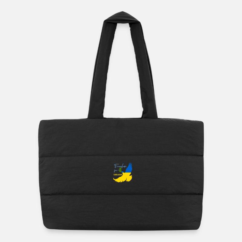 Liberté pour l’Ukraine Sac shopping matelassé