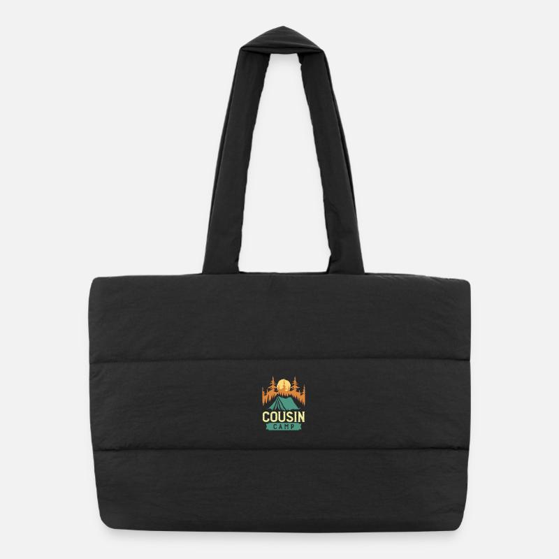 Cousin camp Puffer-Einkaufstasche