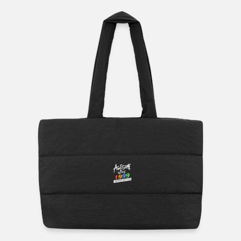1999 - Né 1999 - Année de naissance 1999 Sac shopping matelassé
