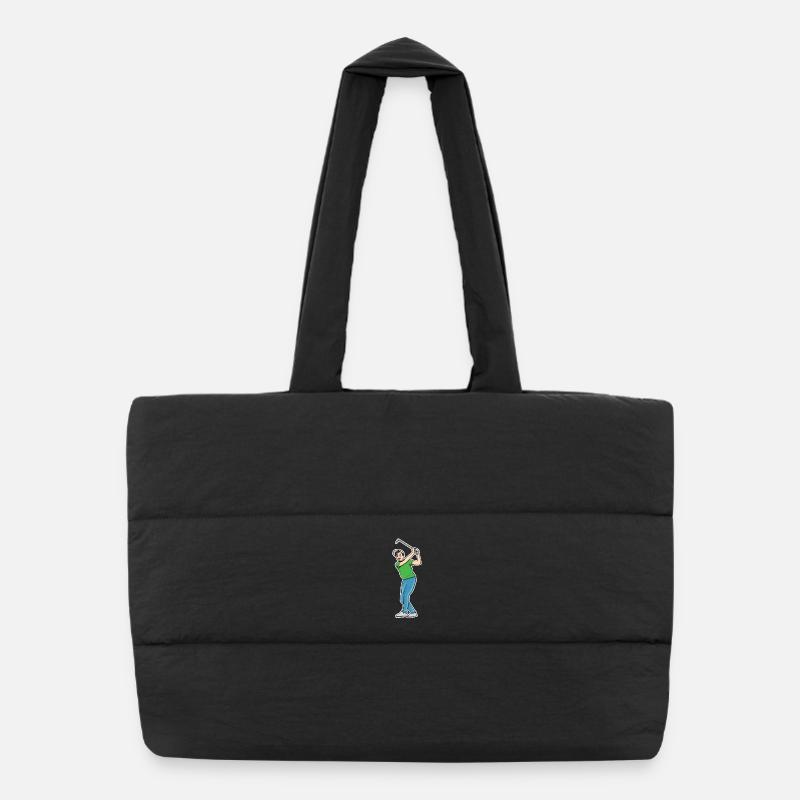 Dessin animé Golf Sac shopping matelassé