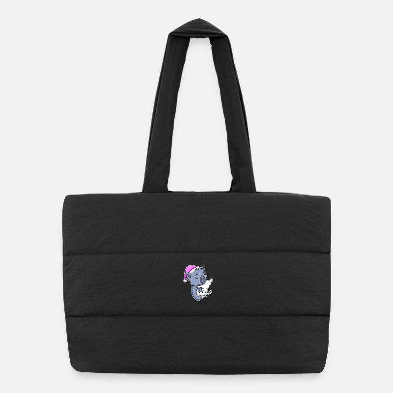 Sac shopping matelassé