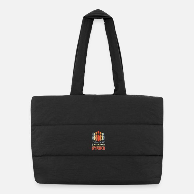 Dire joueur de quilles Sac shopping matelassé