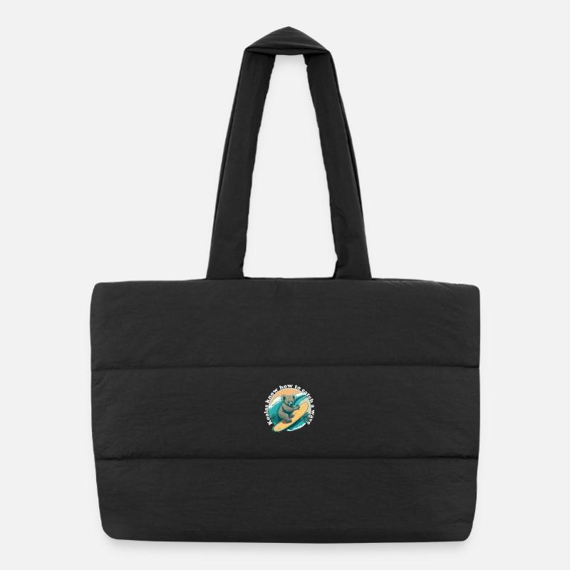 Sac shopping matelassé