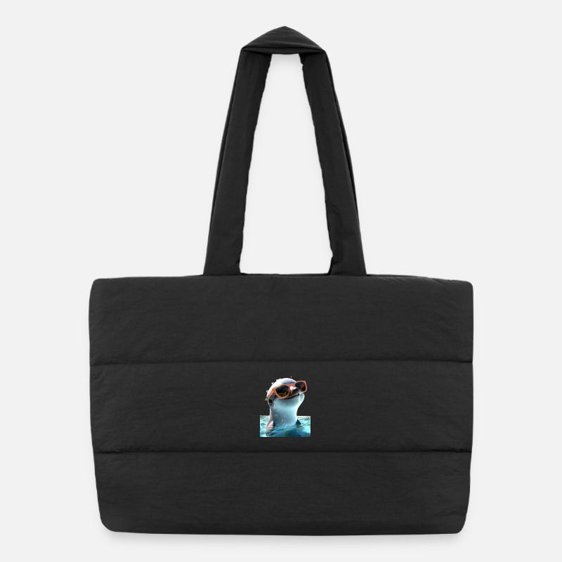 Lunettes de soleil Dolphin Love Dolphins Cute Dolphin Sac shopping matelassé