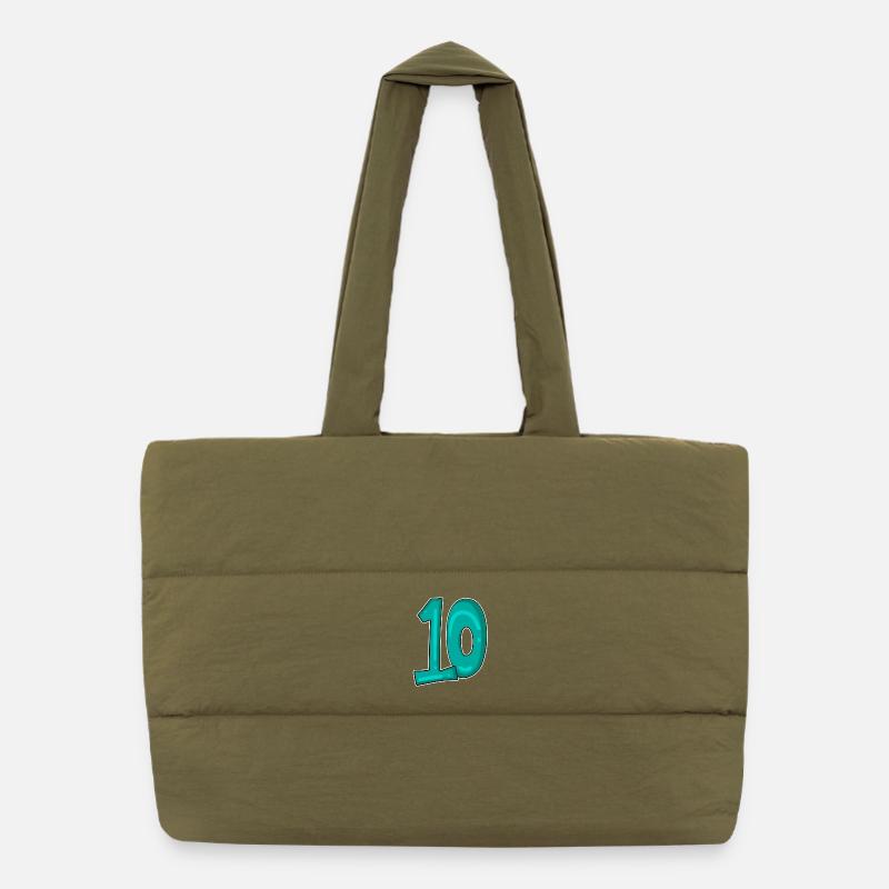 10 Ten Puffer Shopping Bag