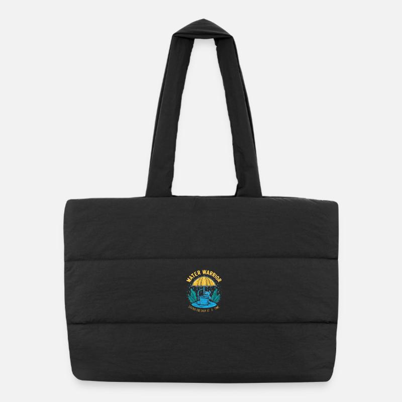 Héros du Largage du Guerrier de l’Eau Sac shopping matelassé