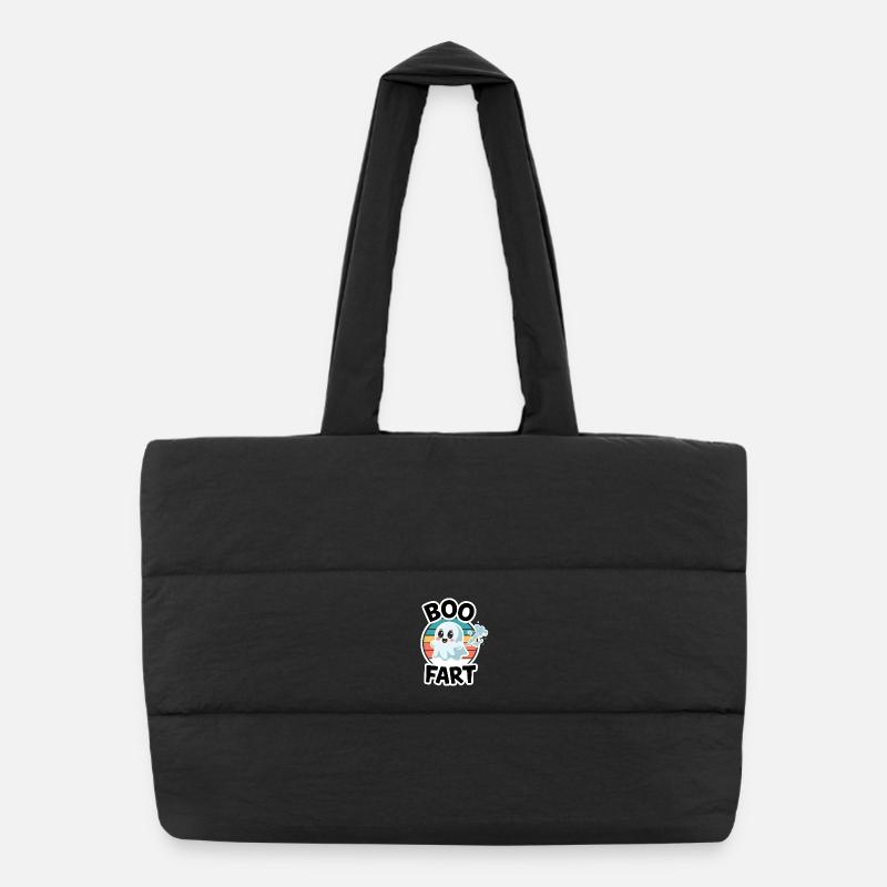 Pets de fantômes drôles – Halloween Fun Sac shopping matelassé
