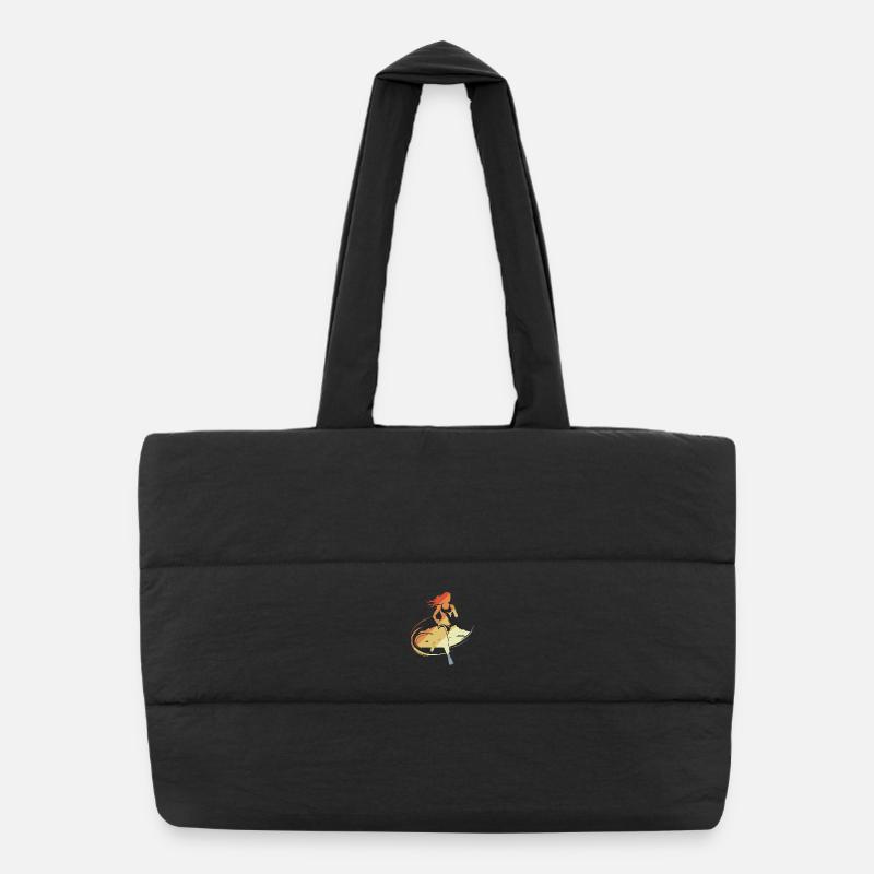Croquis du coureur Sac shopping matelassé