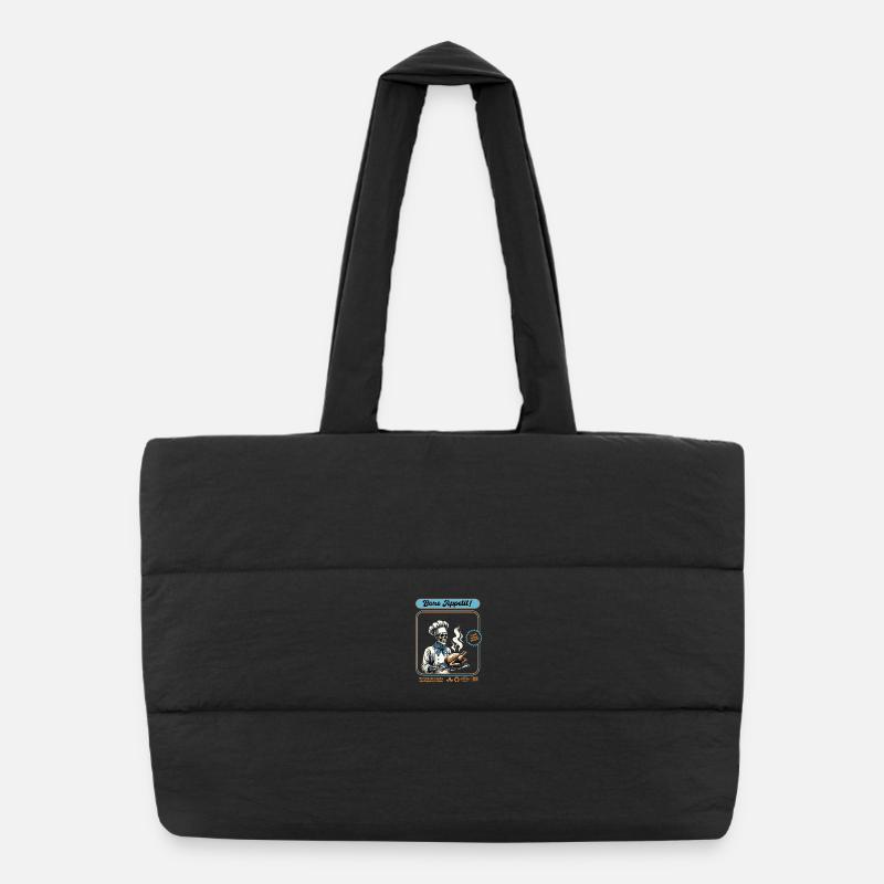 Cuisinier de dinde squelette Sac shopping matelassé