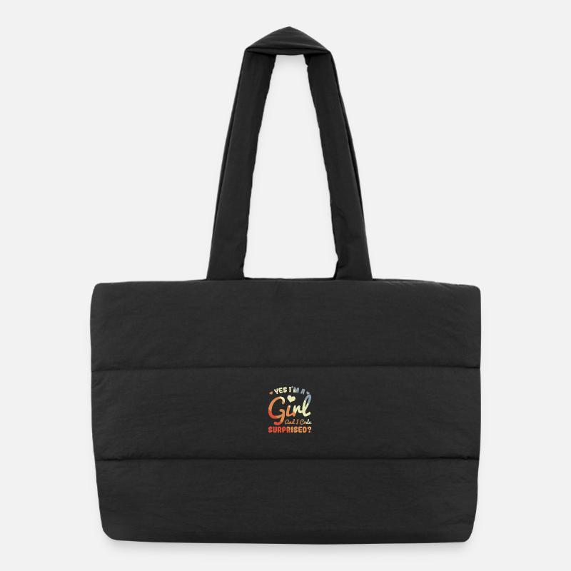 Developer Puffer Shopping Bag
