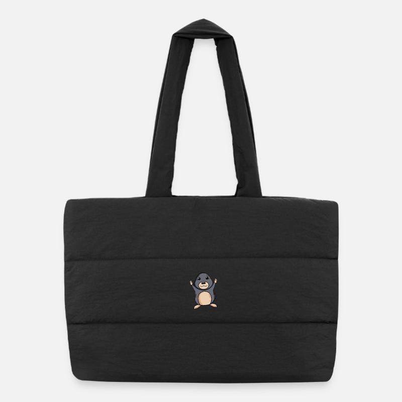 Taupe Sac shopping matelassé
