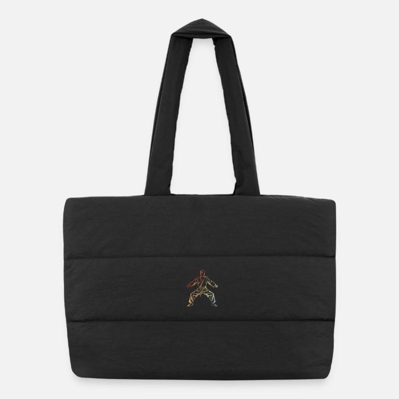 Karaté Garçon Croquis Vintage Sac shopping matelassé