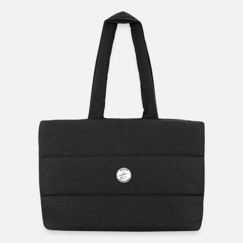 Flûte - Restez mignon et jouez de la flûte traversière Sac shopping matelassé