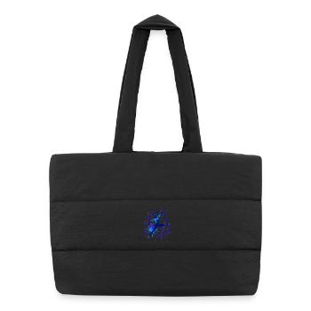 Dancing Ballet4 - Puffer Shopping Bag - black - Front