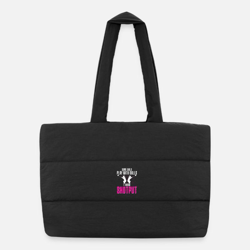 Shot Put Shot Put Shot Putter Puffer Shopping Bag