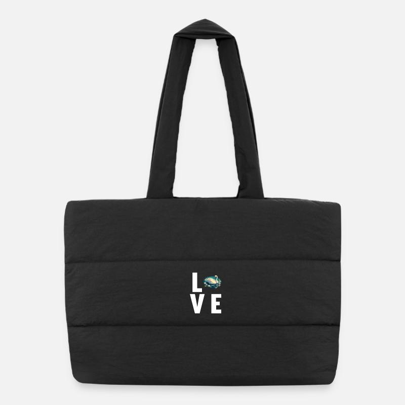 Swans Swan Puffer Shopping Bag