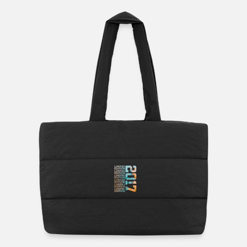 LIMITED EDITION 2017 9 YEARS 9TH BIRTHDAY Puffer Shopping Bag