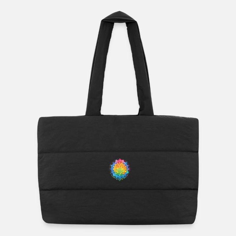 Affirmation de pleine conscience Résilience émotionnelle Sac shopping matelassé