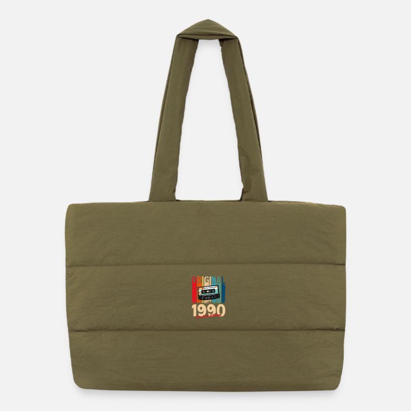 Cassette 35e anniversaire septembre 1990 Sac shopping matelassé