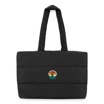 Lancer du poids Lancer du poids Toe Board Warrior - Sac shopping matelassé - noir - Devant