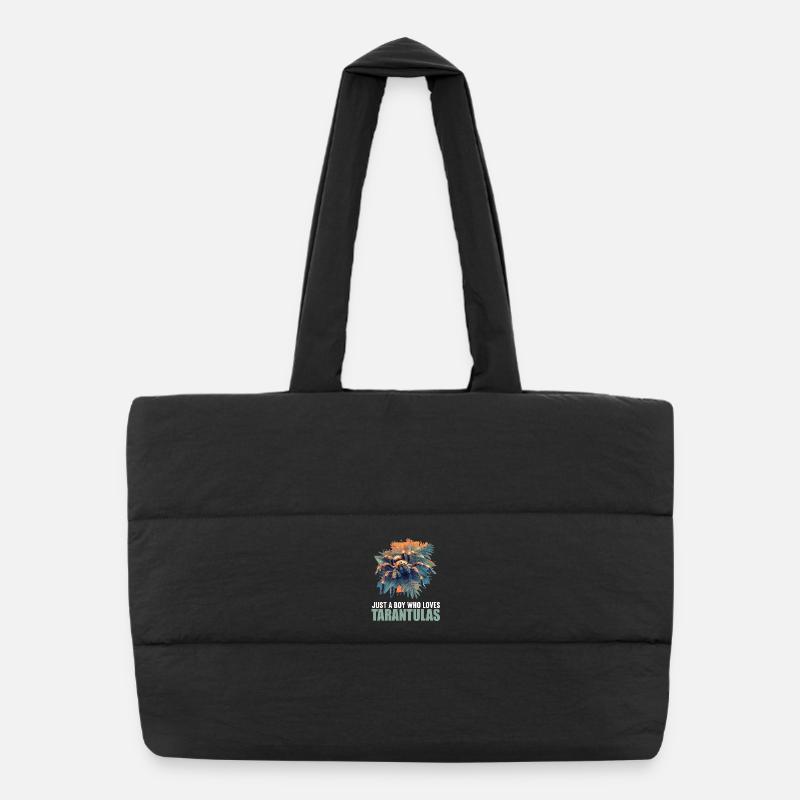 Tarentules Tarentule Sac shopping matelassé