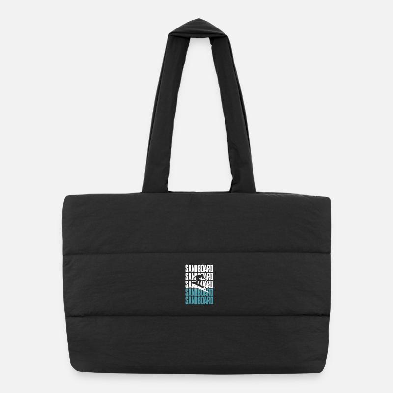 Sandboarder rétro Sandboarding d’été Sac shopping matelassé