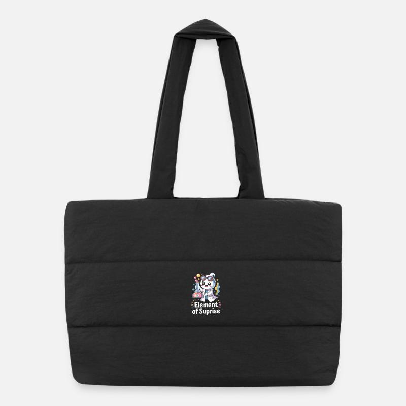 Costume d'Halloween de chimiste Chimie Professeur de chimie Sac shopping matelassé